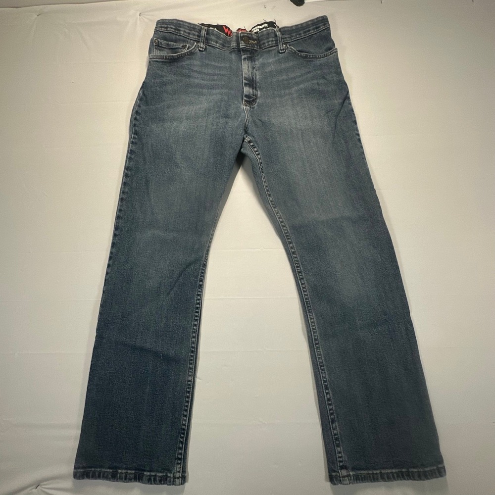 Wrangler Performance Series Regular Fit Jeans Mens 36x30 Medium Wash Denim‎